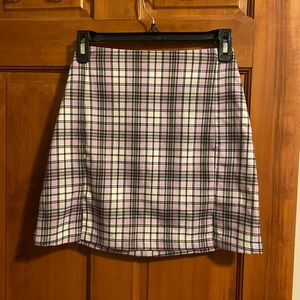 John Galt plaid skirt from Pacsun